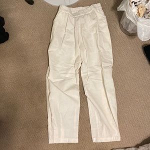 urban outfitters white trousers